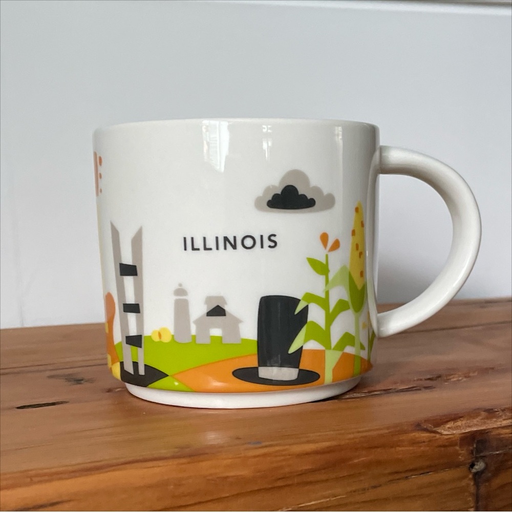 Starbucks Illinois You are Here Collection Mug 2015 Coffee Teaβ